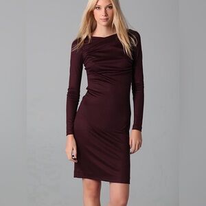 Diane von Furstenberg wool bodycon dress size 14